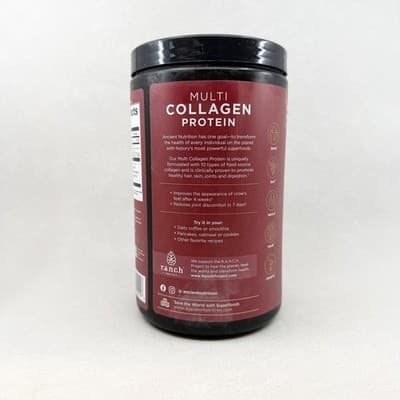 Ancient Nutrition Multi Protein Powder Animal Based Chocolate New Sealed Exp ‘28 - Thumbnail 3