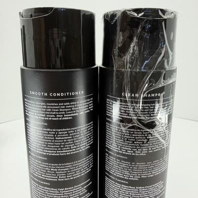 Pack of 4 Hotheads Clean Shampoo & Smooth Conditioner NEW SEALED FOR HAIR EXTENS - Thumbnail 4
