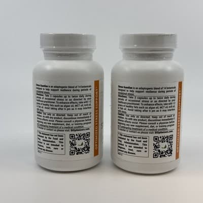 Stress Guardian BiOptimizers 2 Pack Ver 1.0 NEW SEALED Exp 10/2027 180 Capsules - Thumbnail 3