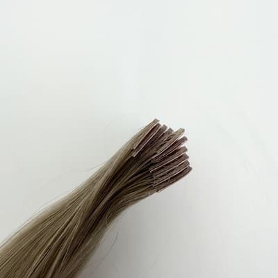 Glam Seamless 20” Tape In Hair Extension Rooted Platinum Blonde #1001 10 Pack - Thumbnail 5