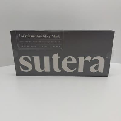 Sutera Hydroluna Silk Eye Mask for Sleeping - Hyaluronic Acid Hydrates Skin NEW - Thumbnail 2