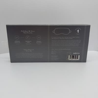 Sutera Hydroluna Silk Eye Mask for Sleeping - Hyaluronic Acid Hydrates Skin NEW - Thumbnail 3
