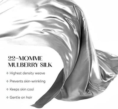 Sutera Hydroluna Silk Eye Mask for Sleeping - Hyaluronic Acid Hydrates Skin NEW - Thumbnail 10