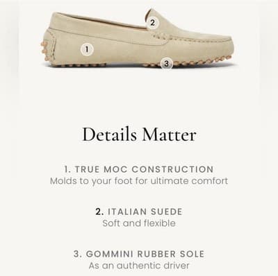 M Gemi The Felize Italy Suede Moccasins Pale Blush Women's 39.5 / 8.5W Or 9N - Thumbnail 13