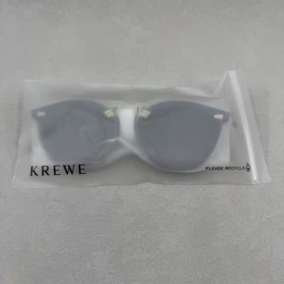 KREWE BEAU II Matte Blue Steel 12K NEW IN BAG Premium Sunglasses For Men Women - Thumbnail 11