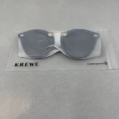 KREWE BEAU II Matte Blue Steel 12K NEW IN BAG Premium Sunglasses For Men Women - Thumbnail 12