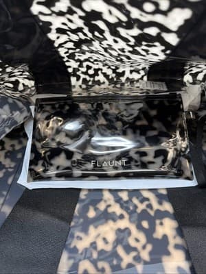Flaunt Blonde Tortoise Everyday Tote Bag With Inner Pouch New With Tags - Thumbnail 5