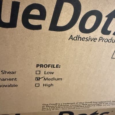 Auto Dot Pro Refill 32 Rolls High Tack Dot Medium Profile New Sealed $2800 - Thumbnail 4