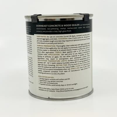 GHOSTSHIELD Concrete And Wood Sealer Wet Look High Gloss Finish 16oz NEW SEALED - Thumbnail 3