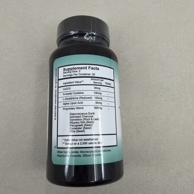 Rain International RENU CLEAN BODY Supplement L Glutathione AHA BB 05/2026 - Thumbnail 2