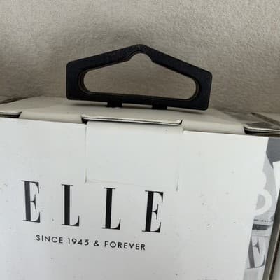 4 PACK Elle Ceramic Mini Flat Iron - Compact & Great for Travel BLACK 1/2 Plates - Thumbnail 4