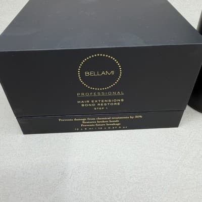 BELLAMI Professional Hair Extension Bond Restore Step 1, 2, 3 Full Size Set NEW - Thumbnail 3
