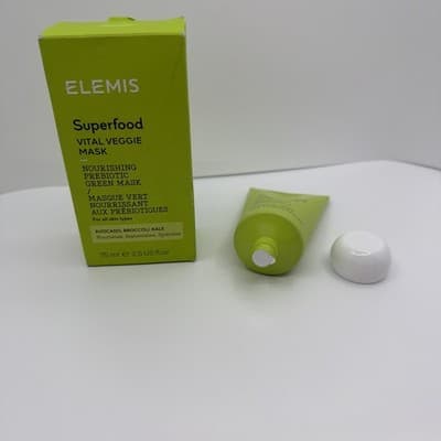 ELEMIS SUPERFOOD VITAL VEGGIE MASK (NWB/Full Size 2.5oz/75ml/Sealed) AUTHENTIC! - Thumbnail 6