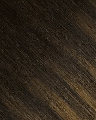 Bellami Straight Flex Weft Extensions 20” Sunlit Cocoa #1C/4/6 145g Hair NEW - Thumbnail 5
