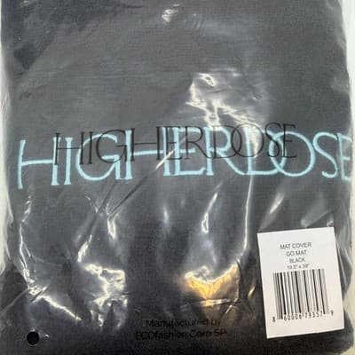 2 PACK Higher Dose Go Mat Cover GOTS-Certified Organic Cotton 19.5"x39" - Thumbnail 5