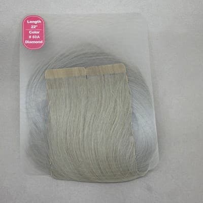 Hotheads Tape-In Extensions LUSH Originals 26” 20 Pieces Diamond #60A New Remy - Thumbnail 2