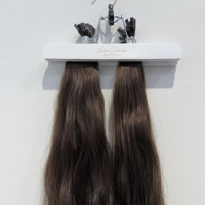 Glam Seamless x Priscilla Valles 25” K-Tip Hair Extension #3 Dark Brown 2 Pack - Thumbnail 3