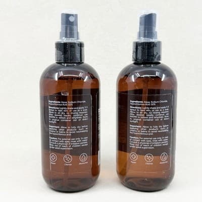 2 PACK Happy Skin .02 % Hypochlorous Acid Spray Skin Cleanser for Face Body - Thumbnail 2