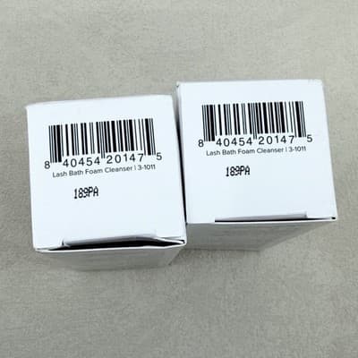 2 PACK Borboleta Lash Bath Foam Cleanser 1.7oz Eyelash Extension Wash NEW SEALED - Thumbnail 4