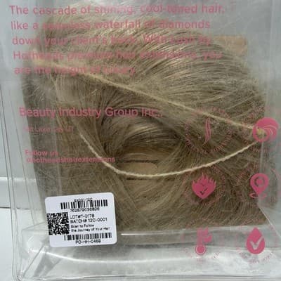 Hotheads Tape In Extensions LUSH Originals 22” 20 Pieces Sapphire #613A NEW - Thumbnail 7