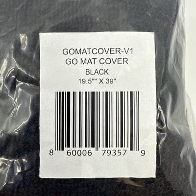 HIGHERDOSE Higher Dose Go Mat Cover GOTS-Certified Organic Cotton 19.5"x39" - Thumbnail 2