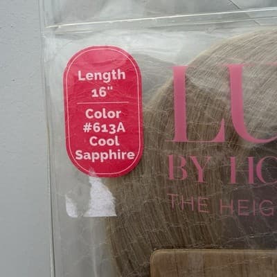 Hotheads Tape In Extensions LUSH Originals 16” 20 Pieces Sapphire #613A NEW - Thumbnail 5