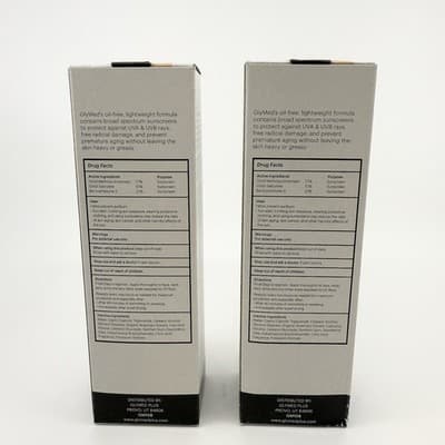 2 Pack GlymedPlus Protective Moisturizer SPF 15 Facial Treatment Luxury NEW - Thumbnail 3