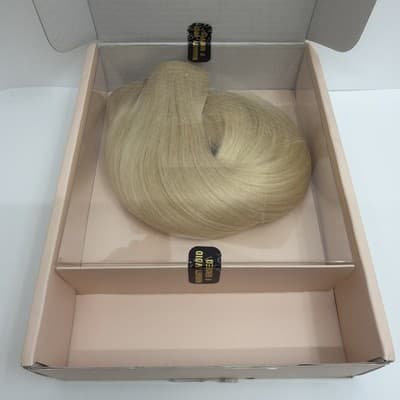 BELLAMI Silk Seam 18” Hair Clip In Beige Blonde N #90 4 Pieces Remy Human Hair - Thumbnail 5