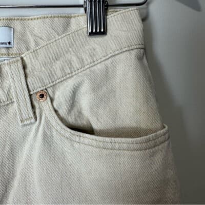 Y2K Jeans Levi 512 women's jeans, size 5, tapered leg, rare taupe color, y2k - Thumbnail 6
