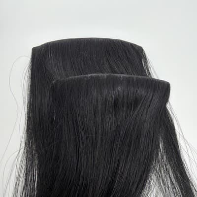 Bellami Halo Pro Hair Extension 20” Jet Black #1 Open Box Styled Once Remy Hair - Thumbnail 3