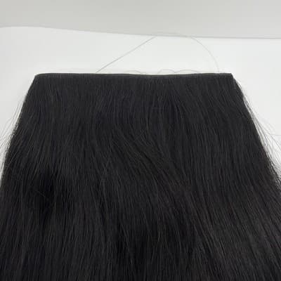 Bellami Halo Pro Hair Extension 20” Jet Black #1 Open Box Styled Once Remy Hair - Thumbnail 7