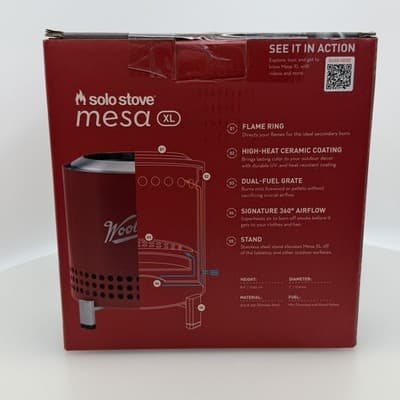 XL Solo Stove Mesa Red - Woolrich x Target NEW IN BOX SEALED. Limited Edition - Thumbnail 3