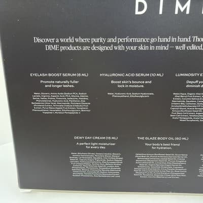 DIME Beauty Icons Collection Ulta Set $144 Value 7 Piece Set New Sealed Box - Thumbnail 3