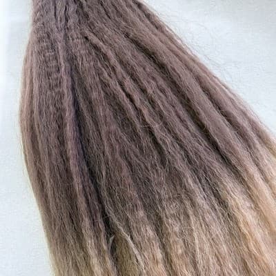 BELLAMI Silk Seam Textured Clip Ins NEW Dark Brown Ash Brown Ombre Blowout 24” - Thumbnail 5