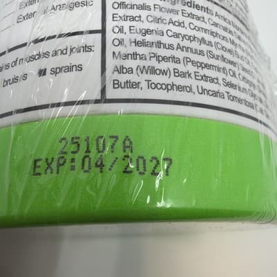 Dr Amin Javid LENIVA Menthol Camphor Pain Relief Balm New Sealed 1.0oz Jar - Thumbnail 4