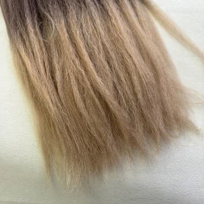 BELLAMI Silk Seam Textured Clip Ins NEW Dark Brown Ash Brown Ombre Blowout 24” - Thumbnail 7
