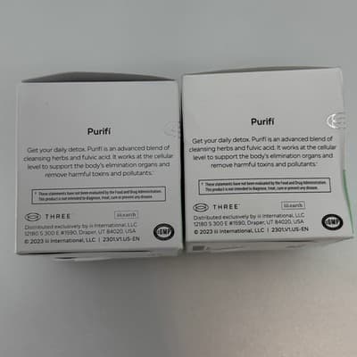 2 PACK Purifí Daily Whole-Body Detox Proactive Wellness Supplement Three iii - Thumbnail 4