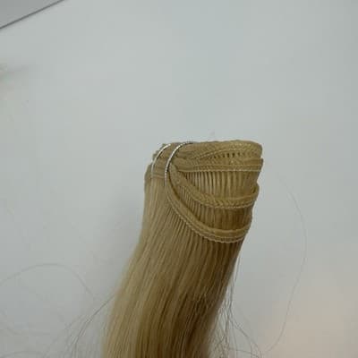 Donna Bella Hybrid Weft Extension Full Pack 22” #9N Light Blonde Remy NEW Sealed - Thumbnail 6