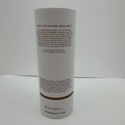 good BEAUTY Cleansing Oil 4oz Full Size Organic Refreshing Cleanser Organic New - Thumbnail 2
