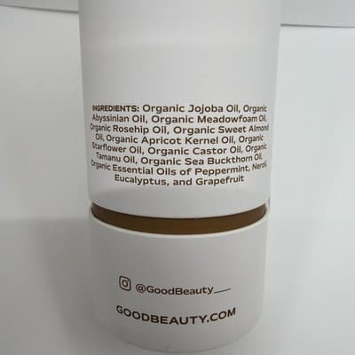 good BEAUTY Cleansing Oil 4oz Full Size Organic Refreshing Cleanser Organic New - Thumbnail 3