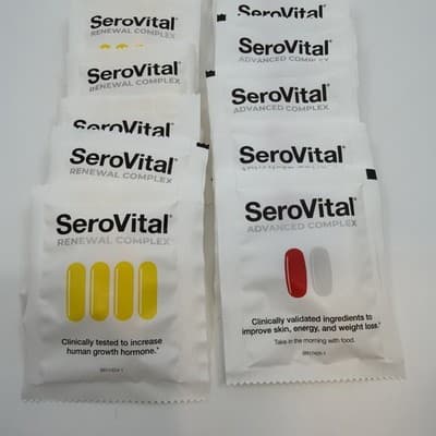 SeroVital Advanced 7 Day Trial Pack Morning And Evening Packets 7 Day Supply New - Thumbnail 2