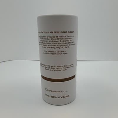 good BEAUTY Miracle Serum 1.5oz Full Size Organic Botanicals Blue Tansy Anti Age - Thumbnail 2