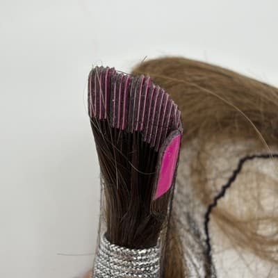 Glam Seamless 20” Tape in Hair Extensions Honey Dip Color Melt 02/6 20 Pack NEW - Thumbnail 6