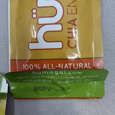 Huma Variety 15 Packets Chia Energy New Sealed Expires 2027 Lemon Mango Raspberr - Thumbnail 7