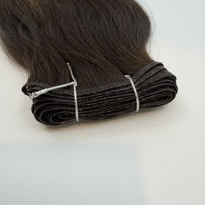 Donna Bella Hybrid Weft Extension Full Pack 22” 3N/5N/7G Medium Brown Balayage - Thumbnail 7