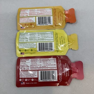 Huma Variety 15 Packets Chia Energy New Sealed Expires 2027 Lemon Mango Raspberr - Thumbnail 2