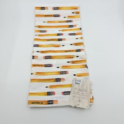 Anthropology Teacher Gift Kitchen Towel – “How Sweet It Is to Be Taught by You” - Thumbnail 3