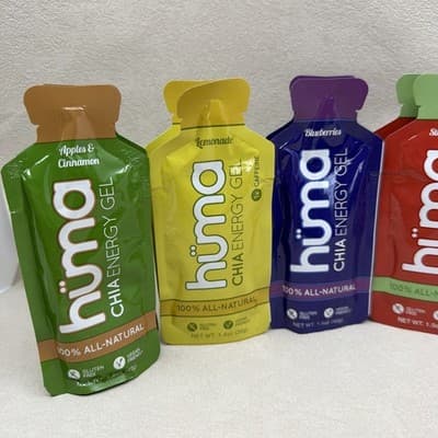 Huma Variety 14Packets Chia Energy New Sealed Expires 2027 Lemon Mango Raspberr - Thumbnail 2
