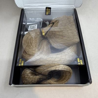 Bellami Halo Pro Hair Extension 16” Bronzed Caramel Blonde Marble Blend NEW - Thumbnail 2