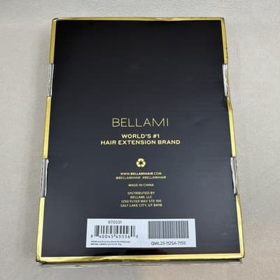 Bellami Halo Pro Hair Extension 16” Dark Brown Dirty Blonde #B-2/18 Balayage NEW - Thumbnail 5